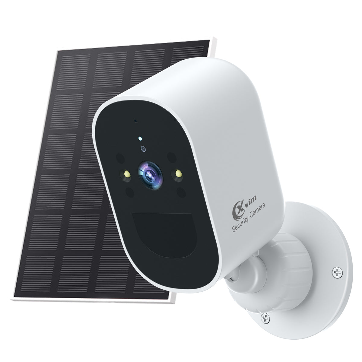 XVIM 1080P Wireless Solar Security Camera System - Outdoor Battery Powered WiFi